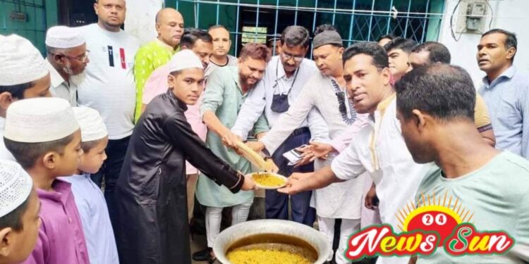 প্রধানমন্ত্রী শেখ হাসিনার জন্মদিন উপলক্ষে শার্শায় এতিমদের মাঝে খাদ্য বিতরণ