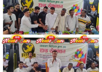 শার্শায় নাভারন ফিটনেস ক্লাব’র শুভ উদ্বোধন