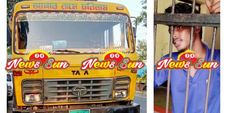 বেনাপোলে পন্যবাহী ট্রাকের চাপাই প্রাণ গেলো এক ভারতীয় ট্রাক চালকের