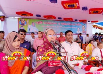 শার্শার বাগআঁচড়ায় আমেনা খাতুন একাডেমিক ভবন উদ্বোধন করলেন শিক্ষামন্ত্রী ডা. দীপু মনি
