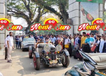 ৪৩ জন ইউরোপ পর্যটক বাংলাদেশ ভ্রমণ শেষে আজ বেনাপোল ইমিগ্রেশন দিয়ে  ভারতে প্রবেশ 