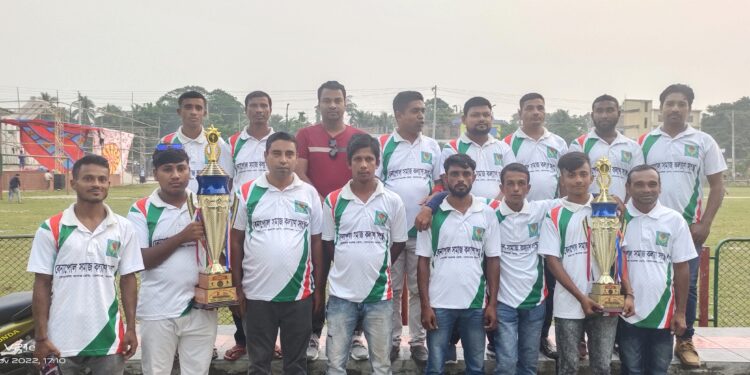 বেনাপোলে শেখ কামাল স্মৃতি ফুটবল টুর্নামেন্ট ২০২২ এর ফাইনাল খেলার উদ্দেশ্যে আনন্দ রেলি