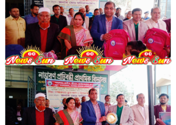 শার্শার নাভারণে সুবিধাবঞ্চিত শিক্ষার্থীদের মাঝে শীতের পোষাক ও শিক্ষা উপকরণ বিতরণ