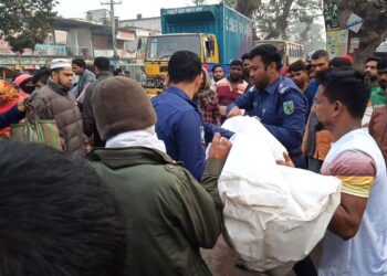 শার্শায় ট্রাকের চাকায় পিষ্ট হয়ে নারীর মৃত্যু