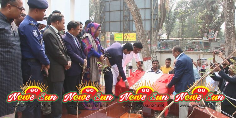 শার্শা উপজেলা চত্ত্বরে কেন্দ্রীয় শহীদ মিনার উদ্বোধন করলেন আলহাজ্ব শেখ আফিল উদ্দিন এমপি