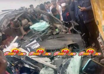 মনিরামপুরে ট্রাক-মাইক্রোবাস সংঘর্ষে নিহত ১ আহত ৫