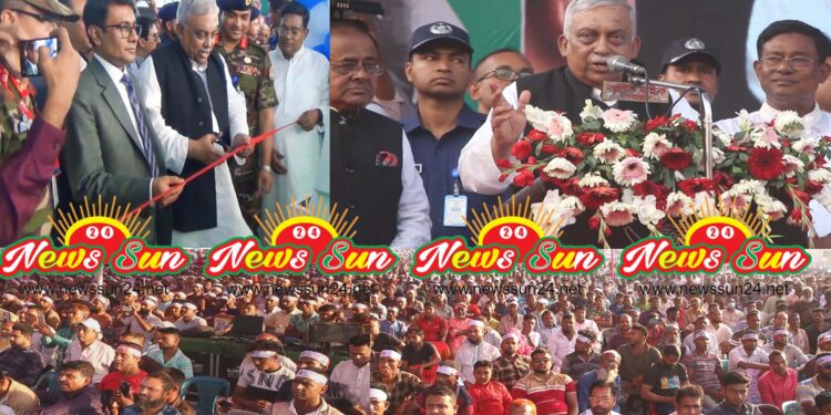 বেনাপোলে ইমিগ্রেশনে ই-গেইট‍ সিষ্টেম বাস টার্মিনাল উদ্ধোধন ও সূধী সমাবেশ করলেন স্বরাষ্ট্রমন্ত্রী।