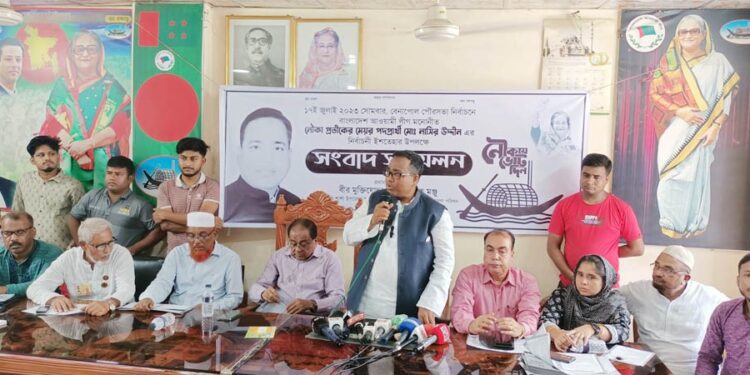 বেনাপোল পৌরসভা নির্বাচনকে সামনে রেখে আ’লীগের মেয়র পদপ্রার্থী নাসিরের ২৮ নির্বাচনী ইসতেহার ঘোষণা