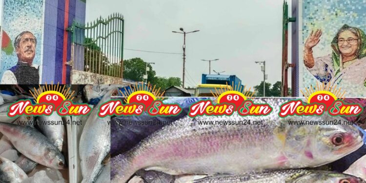 বেনাপোল বন্দর দিয়ে দ্বিতীয় দিনে ভারতে ইলিশ গেল ৫০ মেট্রিক টন