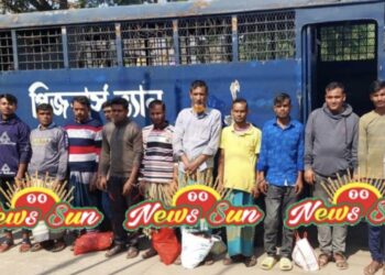 বেনাপোলে ১৩ জন গ্রেফতার পুলিশের সাঁড়াশি অভিযানে