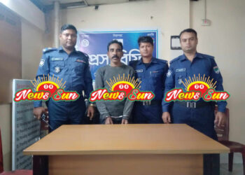 বেনাপোল পুলিশের অভিযানে ০৫ বছরের সাজা প্রাপ্ত আসামী গ্রেফতার