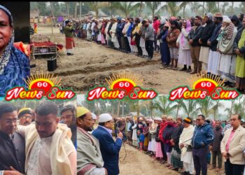 না ফেরার দেশে চলে গেলেনবেনাপোল হ্যান্ডেলিং শ্রমিক ইউনিয়নের সভাপতি রাজু আহমেদের মা