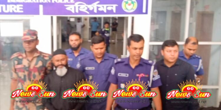 বেনাপোলে ফতুল্লা ইউনিয়ন স্বেচ্ছা সেবকলীগের সাধারন সম্পাদক রুস্তম গ্রেফতার