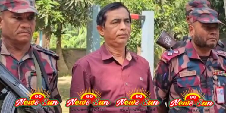 ভারতে পালানোর সময় আওয়ামী লীগের প্যানেল মেয়র বিজিবির হাতে গ্রেফতার