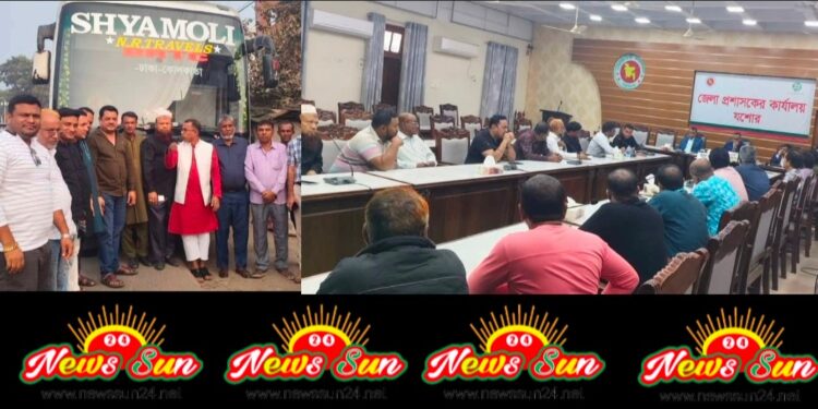 সমঝোতা হয়নি জেলা প্রশাসক এবং বাস মালিক সমিতি’র মধ্যে, দুরপাল্লার বাস চলাচল বন্ধ ঘোষণা
