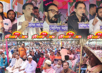 বেনাপোল পুটখালী ইউনিয়নে বিএনপির বিশাল জনসমাবেশে লাখো মানুষের ঢল