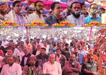 শার্শার নিজামপুরে বিএনপি’র বিশাল জনসভা অনুষ্ঠিত