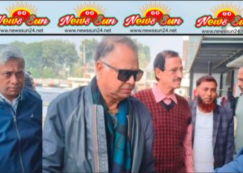 ইকবাল হাসান মাহমুদ টুকু কে যশোর বিমান বন্দরে পৌঁছে দিলেন, অনিন্দ্য ইসলাম অমিত।