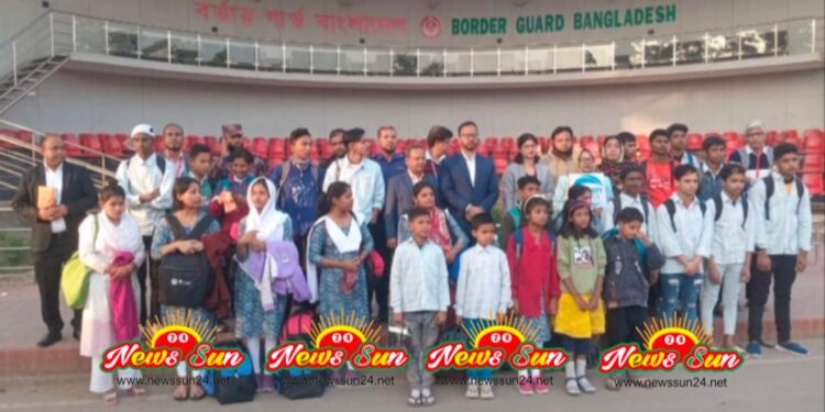 অবরুদ্ধ জীবন কাটিয়ে ২৬ কিশোর-কিশোরীর বাংলাদেশে ফিরলো