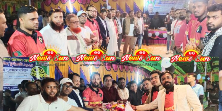 বেনাপোলে আরাফাত রহমান কোকো,স্মৃতি ব্যাডমিন্টন টুর্নামেন্ট শুভ উদ্বোধন 