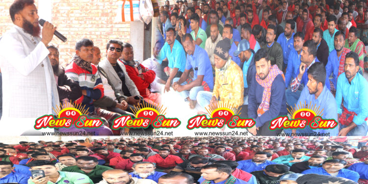 বেনাপোল স্থলবন্দর হ্যান্ডেলিং শ্রমিক ইউনিয়ন ৯২৫ এর শ্রমিকরা সর্বোচ্চ মজুরি পেলো।