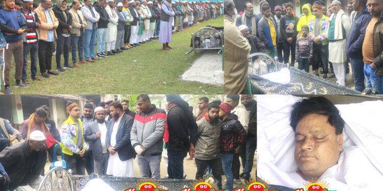 না ফেরার দেশে চলে গেলেন ৫ নং পুটখালী ইউনিয়ন বিএনপির কর্মী খোকন ধাপক