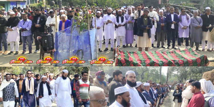 ৩নং বাহাদুপুর ইউনিয়ন যুবদল নেতা নাসিরের মায়ের ইন্তেকাল