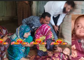 বেনাপোল সীমান্তের ২নং ঘিবার সাঈদের ২ বছর বয়সী পুত্র সন্তান ক্যান্সারে আক্রান্ত