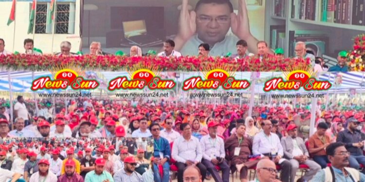 যশোর জেলা বিএনপির সম্মেলনে: ভেঙে পড়া রাষ্ট্রকে গঠন বিএনপির পক্ষে সম্ভব: তারেক রহমান