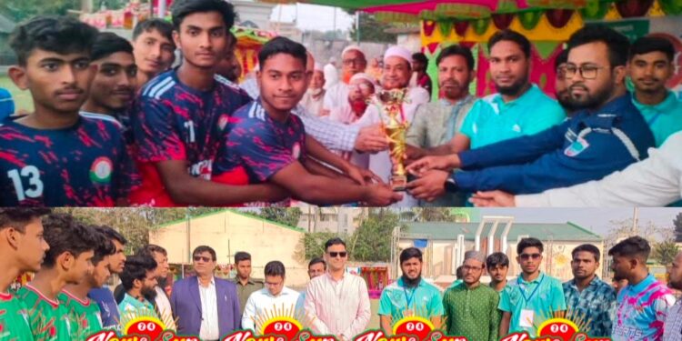 বেনাপোল আন্তঃহাই স্কুল ক্রিকেট টুর্নামেন্টে চ্যাম্পিয়ন’বারোপোতা মাধ্যমিক বিদ্যালয় ও রানার্সআপ বেনাপোল সিনিয়র মাদ্রাসা