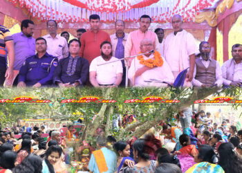 শার্শায় ৭শ’ বছরের ঐতিহ্যবাহী সত্য নারায়ণ এর মাঘীপূর্ণিমার বাৎসরিক পূজা অনুষ্ঠিত