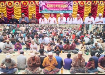 শার্শা উপজেলার ৪নং বেনাপোল ইউনিয়ন  বিএনপির উদ্যোগে ইফতার মাহফিল অনুষ্ঠিত