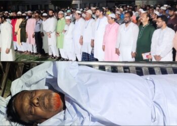 পৃথিবীর মায়া ত্যাগ করে চলে গেলেন ধলদাহ গ্রামের নূর হোসেন