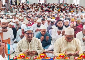 বেনাপোল স্থলবন্দরে বিলাসবহুল মসজিদ এর নতুন ভবন এর শুভ উদ্বোধন 