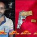 বেনাপোল পুটখালী সীমান্তে ১টি পিস্তল,২টি ম্যাগাজিন ও ৫ রাউন্ড গুলি সহ এক অস্ত্র ব্যবসায়ীকে আটক