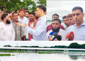 শার্শার উলাশী ইউনিয়নে হাজার হাজার হেক্টর ফসলি জমি পানির নিচে ও পানিবন্দি ২৫০ পরিবার