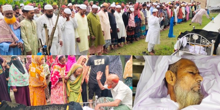 চির বিদায় নিয়ে চলে গেলেন, বেনাপোল পোর্ট থানার স্বরবাংহুদা গ্রামের শামসের মোড়ল