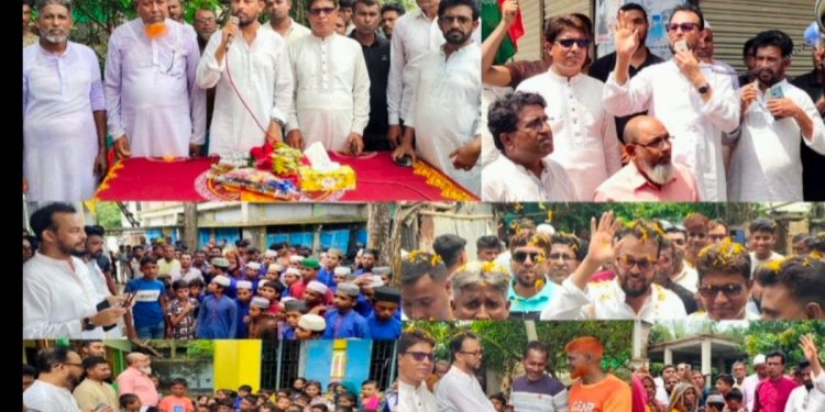 আগামী জাতীয় সংসদ নির্বাচনকে সামনে রেখে গোগা ইউনিয়নে গনসংযোগ করলেন’ বিএনপির নেত নুরুজ্জামান লিটন।