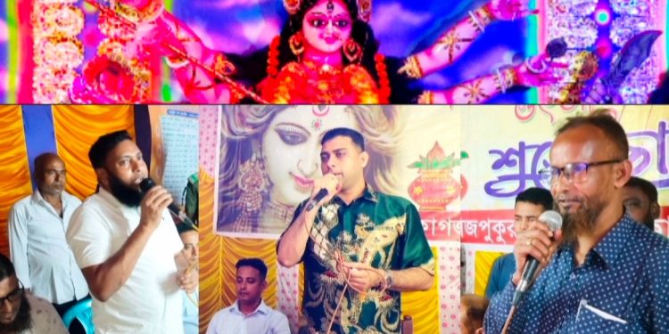 বেনাপোলে হিন্দু সম্প্রদায়ের বিভিন্ন পূজা মণ্ডপ পরিদর্শন করলেন উপজেলা প্রশাসক ডা. কাজী নাজিব হাসান