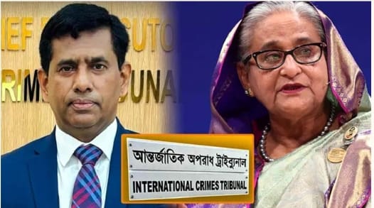 শেখ হাসিনার ১৪০০ বার মৃত্যুদণ্ড হওয়া উচিত: প্রসিকিউটর তাজুল