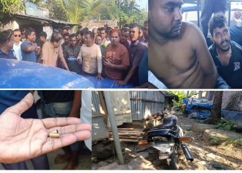 শার্শার দাউদখালী গ্রামে সন্ত্রাসী হামলা,দুই সন্ত্রাসী আটক,গুলির খোঁসা উদ্ধার