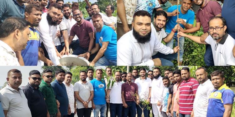 যুবদলের ৪৭ তম প্রতিষ্ঠা বার্ষিকী উপলক্ষে বৃক্ষরোপণ ও মাছের পোনা অবমুক্ত করেন শার্শা ও বেনাপোল পৌর যুবদল