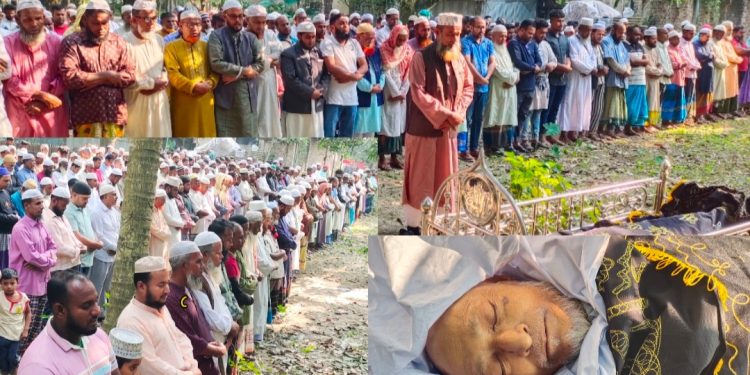 না ফেরার দেশে চলে গেলেন শার্শার উলাশীর বিএনপির কর্মী আজগার গোলদার  