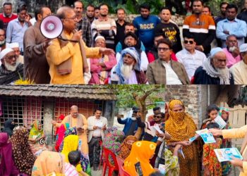 শার্শার কায়বায় নির্বাচনী পথসভা’ লিফলেট বিতরণ ও গণসংযোগ করলেন মফিকুল হাসান তৃপ্তি