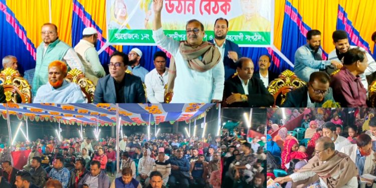 বেনাপোল পৌরসভায় জোয়ার উঠেছে ধানের শীষের মনোনীত পদপ্রার্থী মফিকুল হাসান তৃপ্তি’র নির্বাচনী প্রচারণা