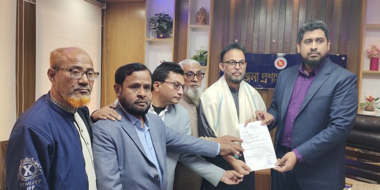 শার্শায় মনোনয়নপত্র জমা দিলেন যশোর ১ আসনে বিএনপি মনোনীত প্রার্থী নুরুজ্জামান লিটন