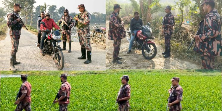 ওসমান হাদি গুলিবিদ্ধের ঘটনায়বেনাপোল সীমান্তে বিজিবি’র ব্যাপক তল্লাশি ও নজরদারি