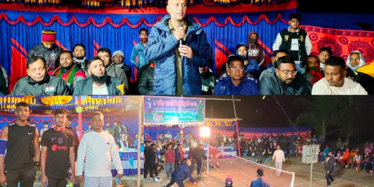 শার্শার লাউতাড়ায় ৮ দলীয় ব্যাডমিন্টন টুর্নামেন্ট খেলার শুভ উদ্বোধন