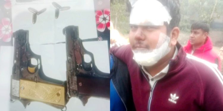 বেনাপোল সীমান্তের রঘুনাথপুরে বিদেশি পিস্তলসহ ১ যুবক আটক