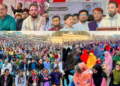 শার্শার বাগাআঁচড়ায় নির্বাচনী জনসভায় নুরুজ্জামান লিটন এর ধানের শীষের গনজোয়ার উঠেছে